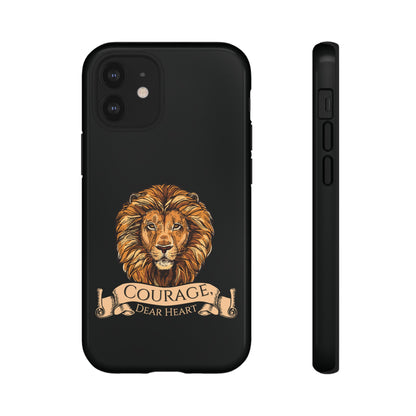 Aslan Courage Dear Heart Phone Case - Book Lovers