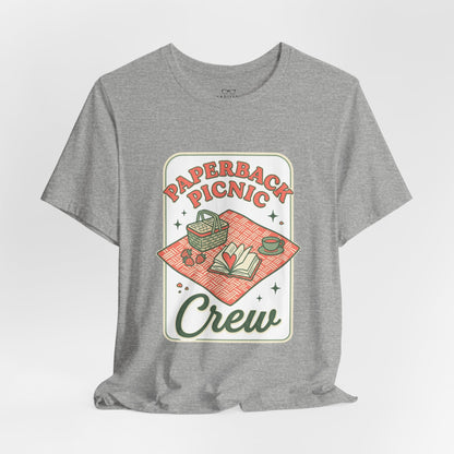Paperback Picnic Crew - Book Lovers T-Shirt