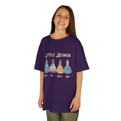 All Dressed Up - Little Women Kids' T-Shirt