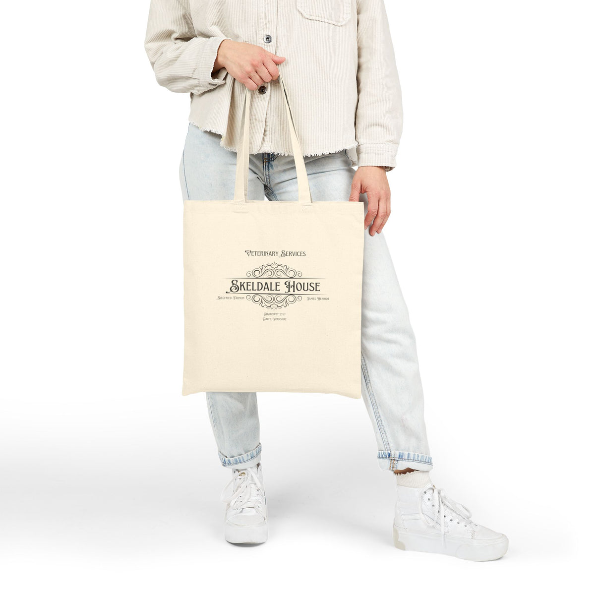 Skeldale House Canvas Tote Bag - All Creatures Great and Small