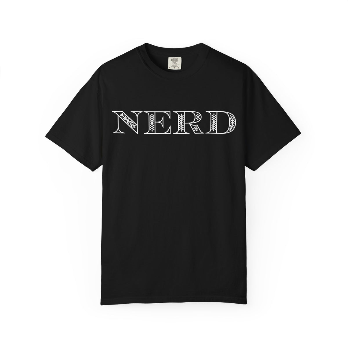 Floral Oversized Nerd T-shirt