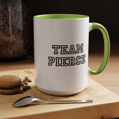 Team Pierce (& Tybalt) - Emma M Lion Coffee Mug