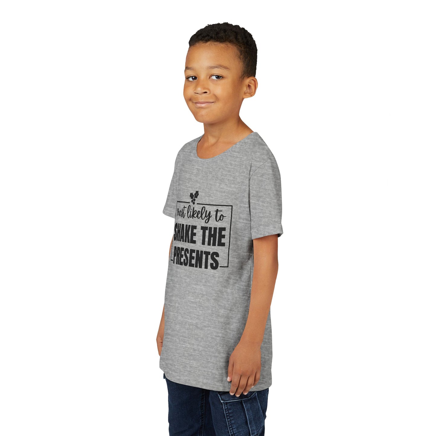 Most Likely to Shake the Presents - Kids' Holiday T‑Shirt