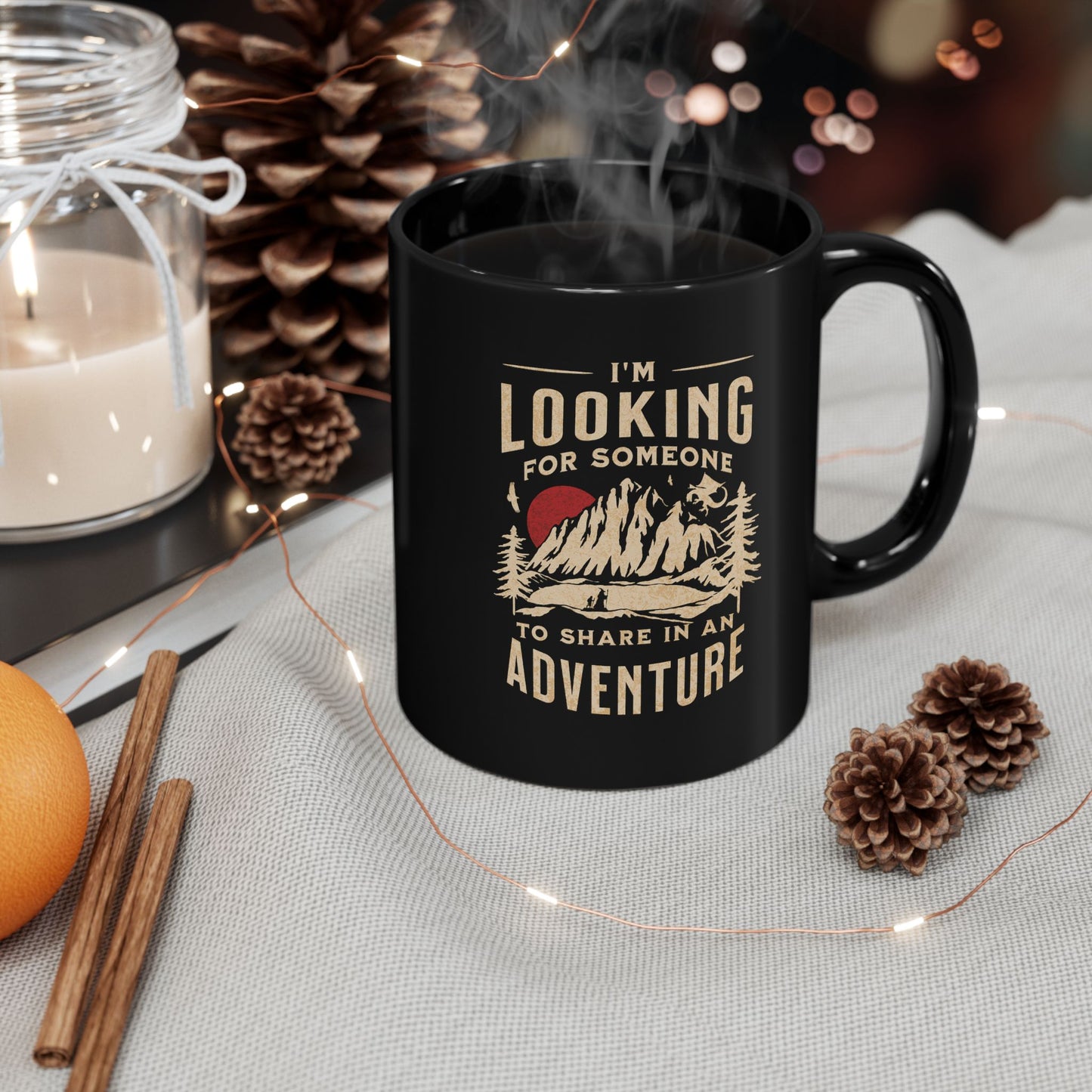 "I'm Looking for Someone to Share in an Adventure" - Lord of the Rings Coffee Mug