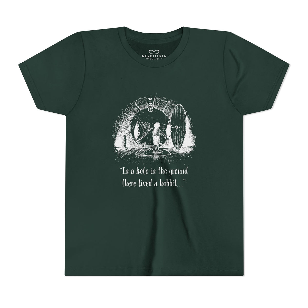 In a Hole in the Ground There Lived a Hobbit - Lord of the Rings Kids’ Tee