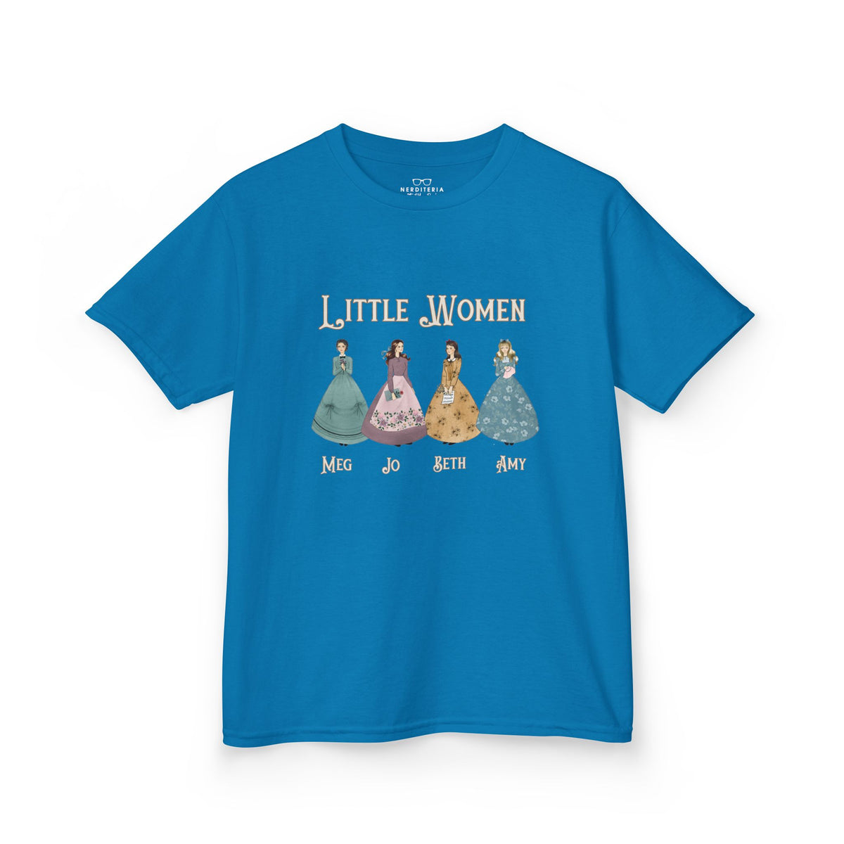 All Dressed Up - Little Women Kids' T-Shirt