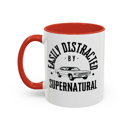 Easily Distracted by Supernatural Coffee Mug