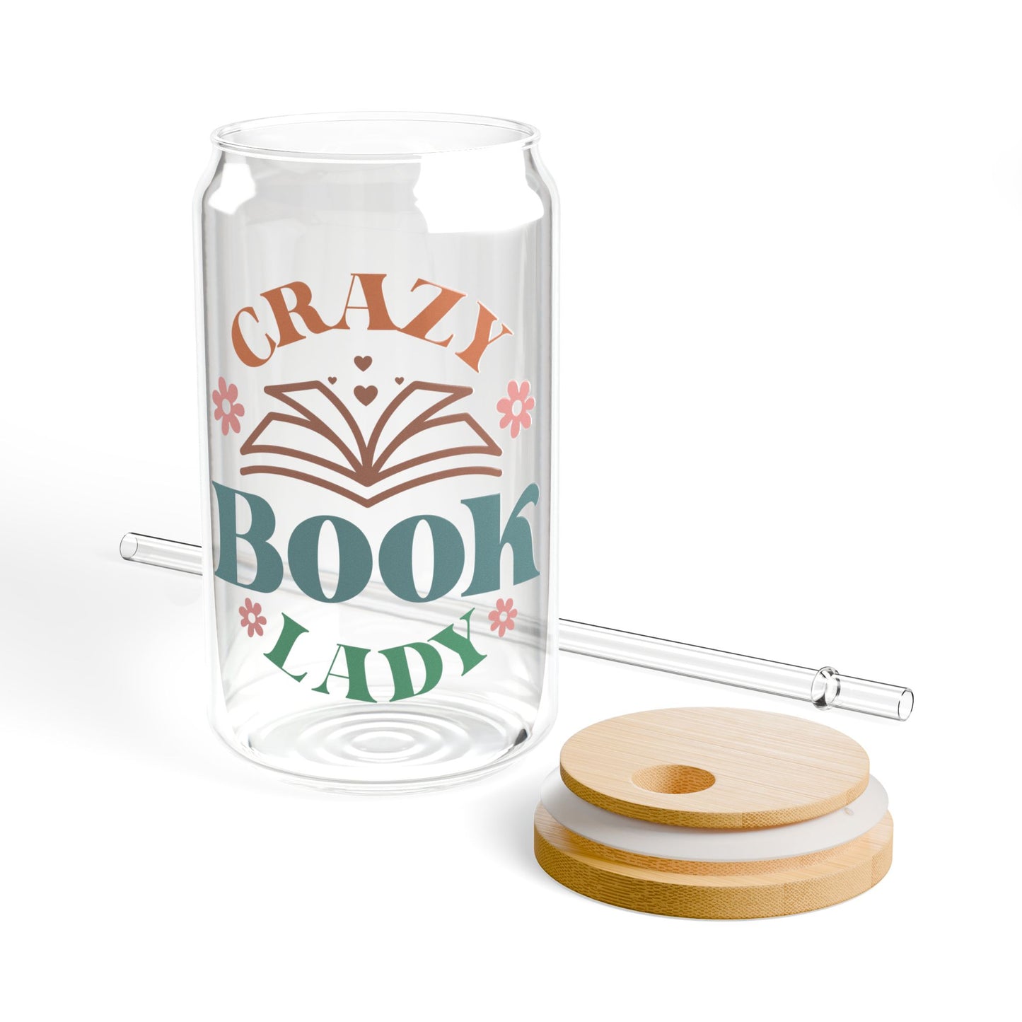 Crazy Book Lady Sipper Glass - Book Lovers