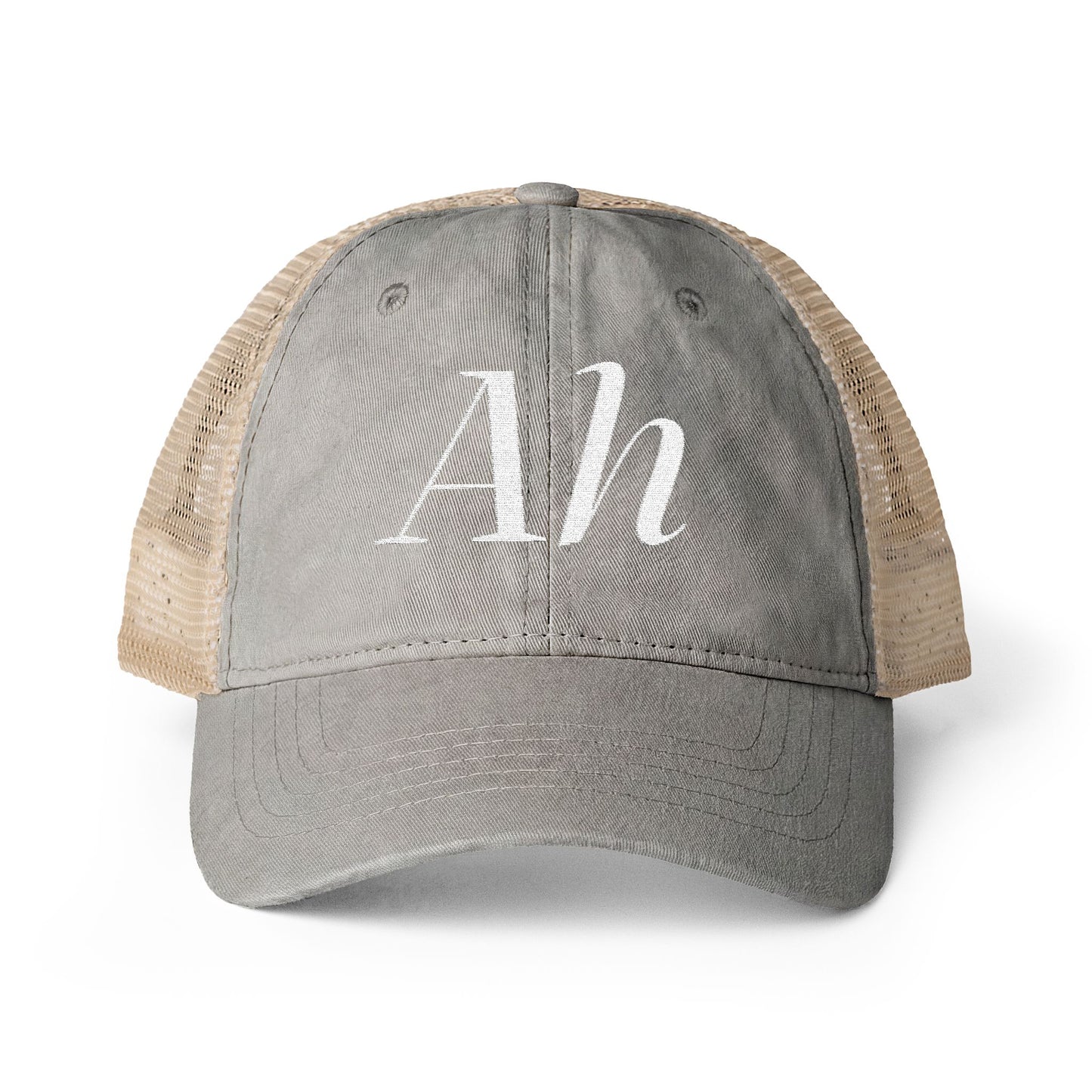 Ah - Emma M Lion Women's Mesh-Back Ponytail Cap