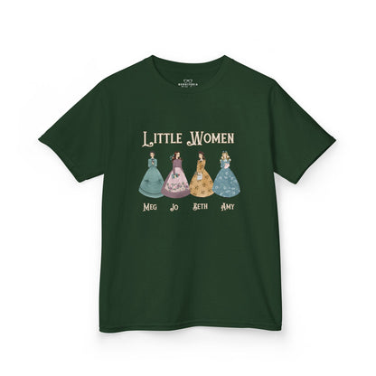 All Dressed Up - Little Women Kids' T-Shirt