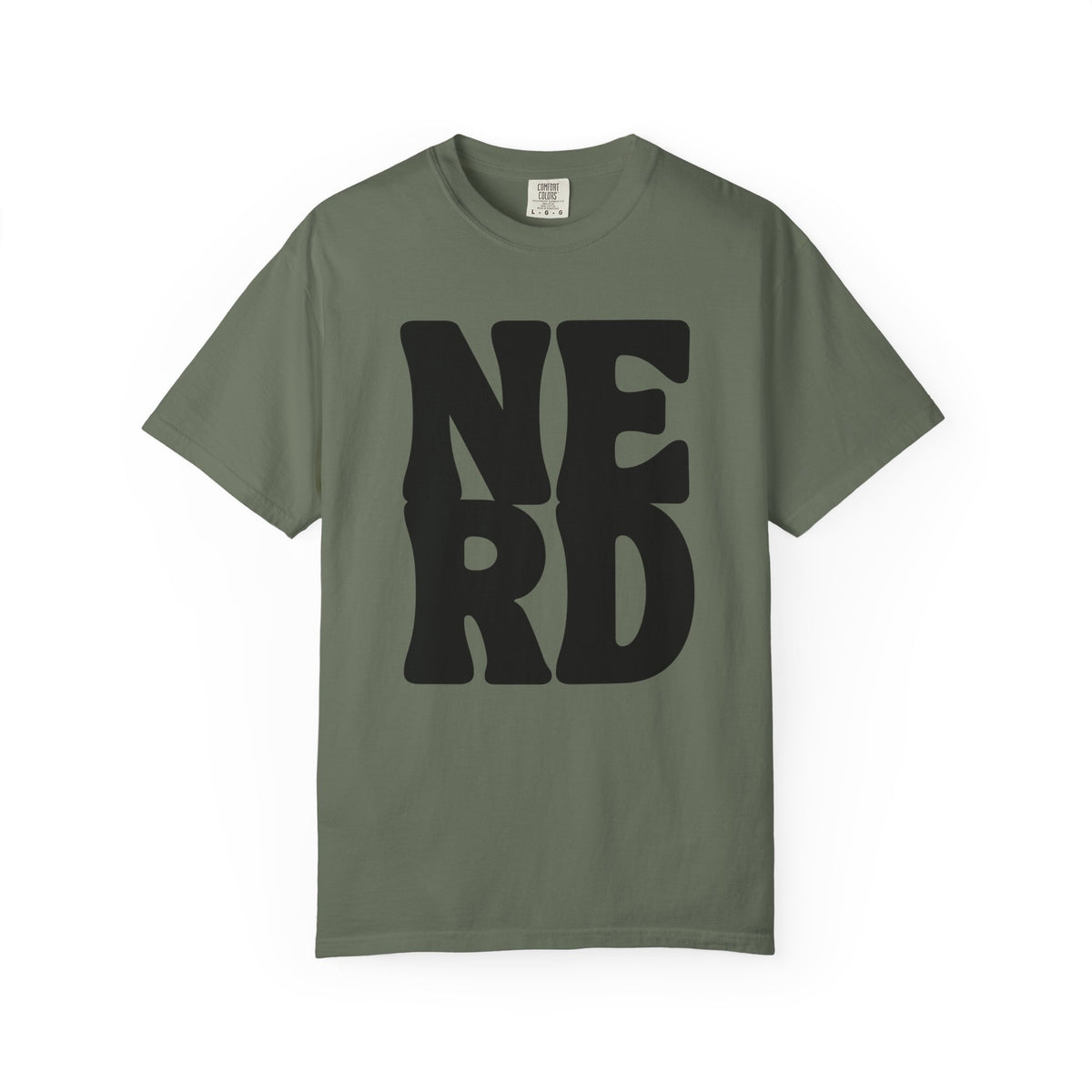 Block Letters Oversized Unisex - Nerd T-shirt