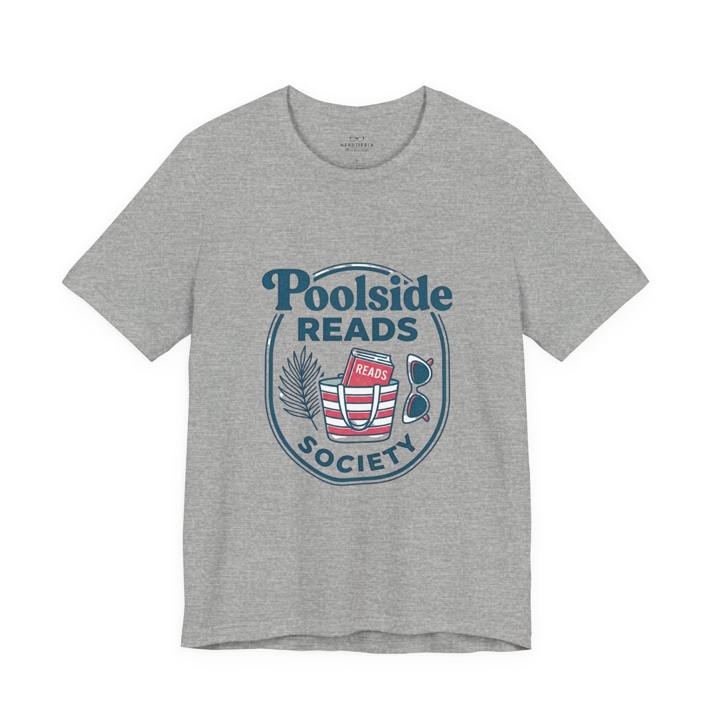 Poolside Reads Tee | Book Girl Summer - Book Lover T-Shirt