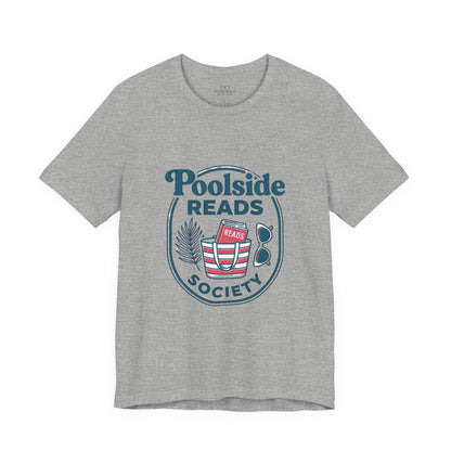 Poolside Reads Tee | Book Girl Summer - Book Lover T-Shirt