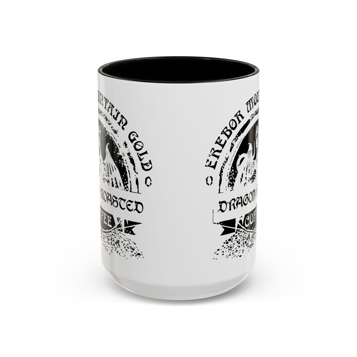 Erebor Mountain Dragon Roasted - The Hobbit Coffee Mug