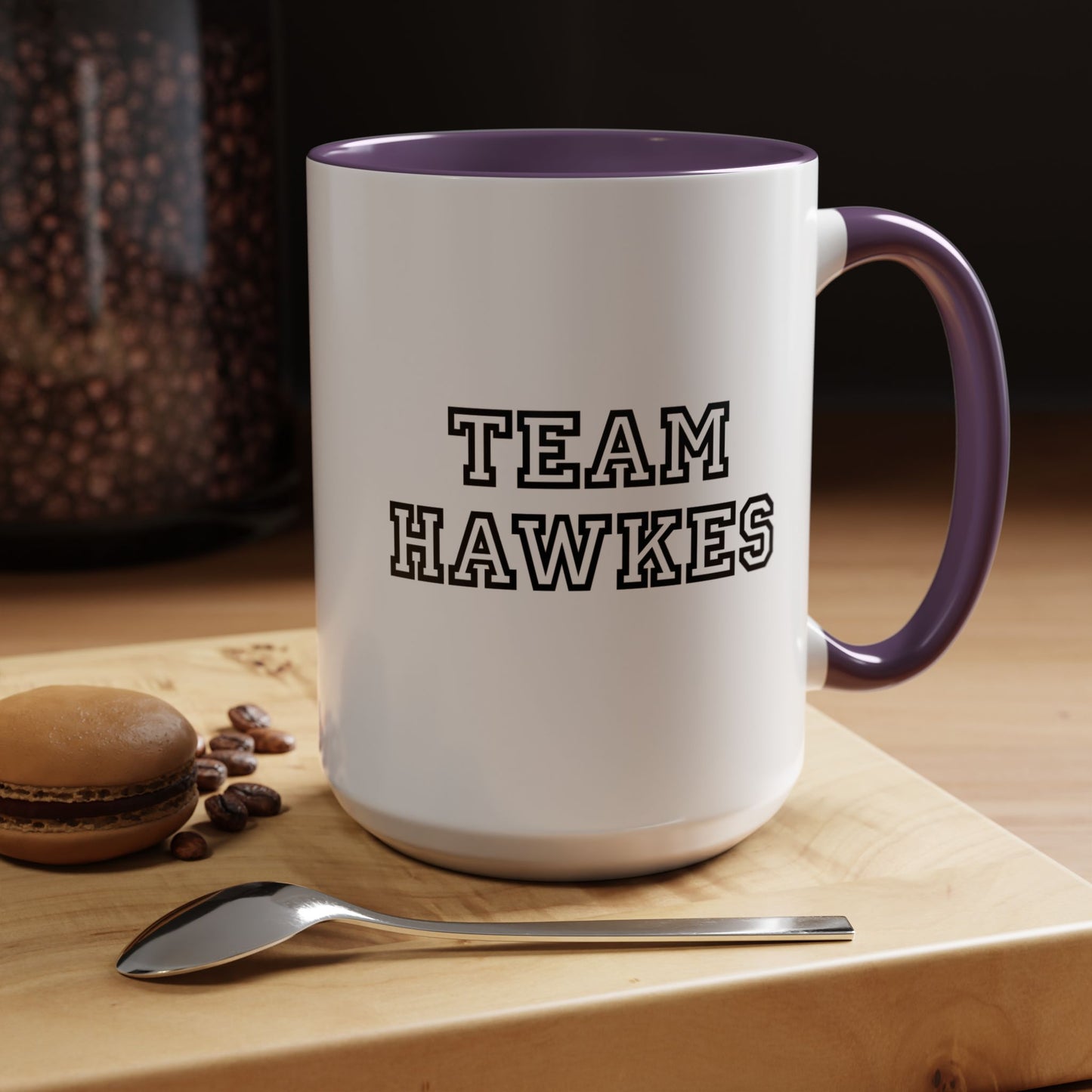 Team Hawkes - Emma M Lion Coffee Mug