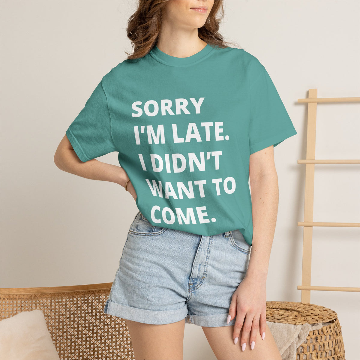 Sorry I'm Late Unisex T-shirt - Nerd Stuff