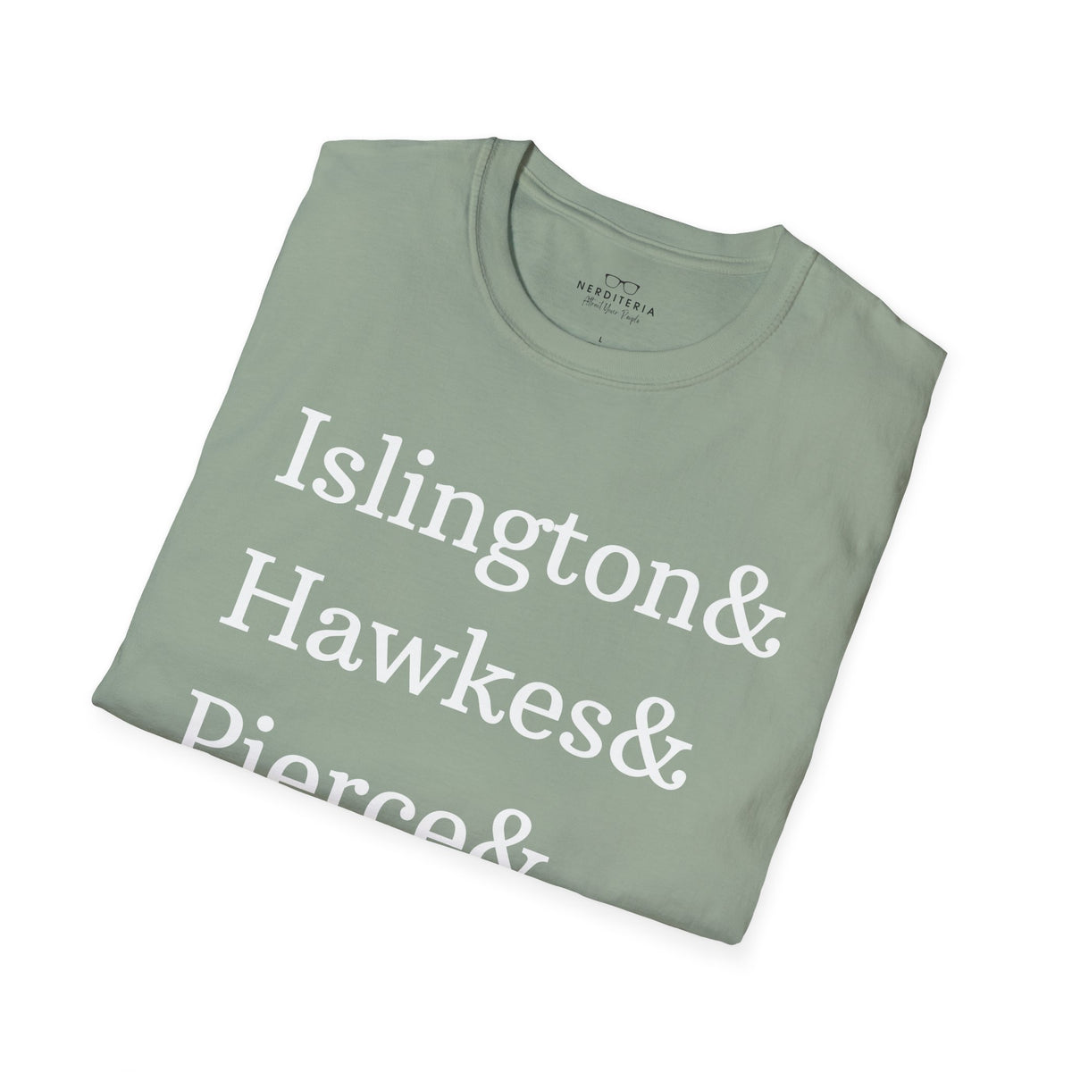 Emma M. Lion Character Names - Book Lovers Softstyle T-Shirt