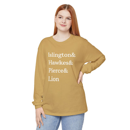Emma M Lion Character Names - Long Sleeve T-Shirt