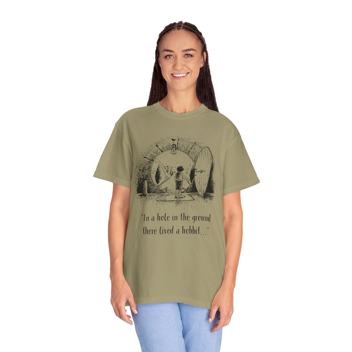 In a Hole in the Ground There Lived a Hobbit - The Lord of The Rings T-shirt