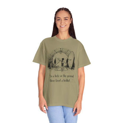 In a Hole in the Ground There Lived a Hobbit - The Lord of The Rings T-shirt