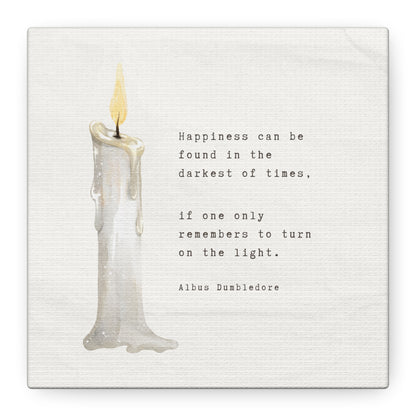 Happiness Can Be Found Canvas Wall Art - Harry Potter