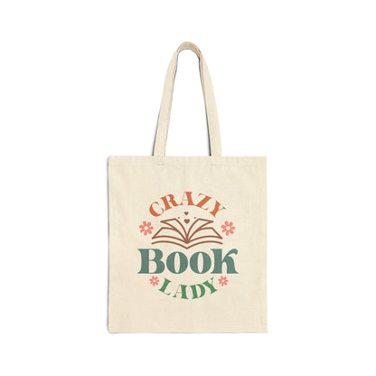 Crazy Book Lady Tote Bag - Book Lovers