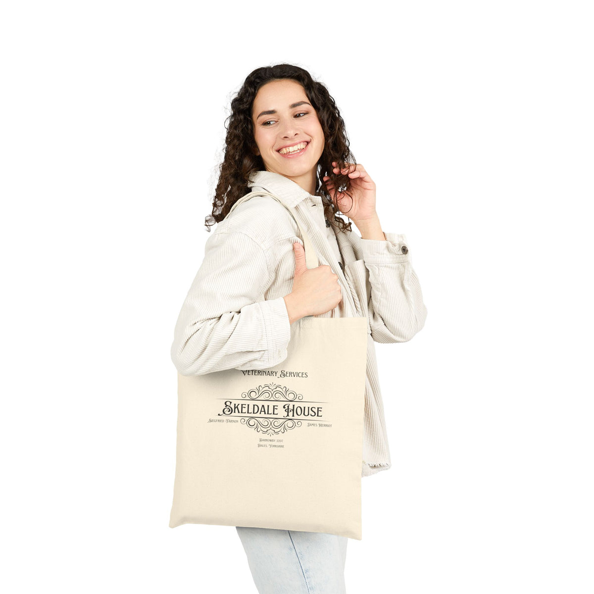 Skeldale House Canvas Tote Bag - All Creatures Great and Small