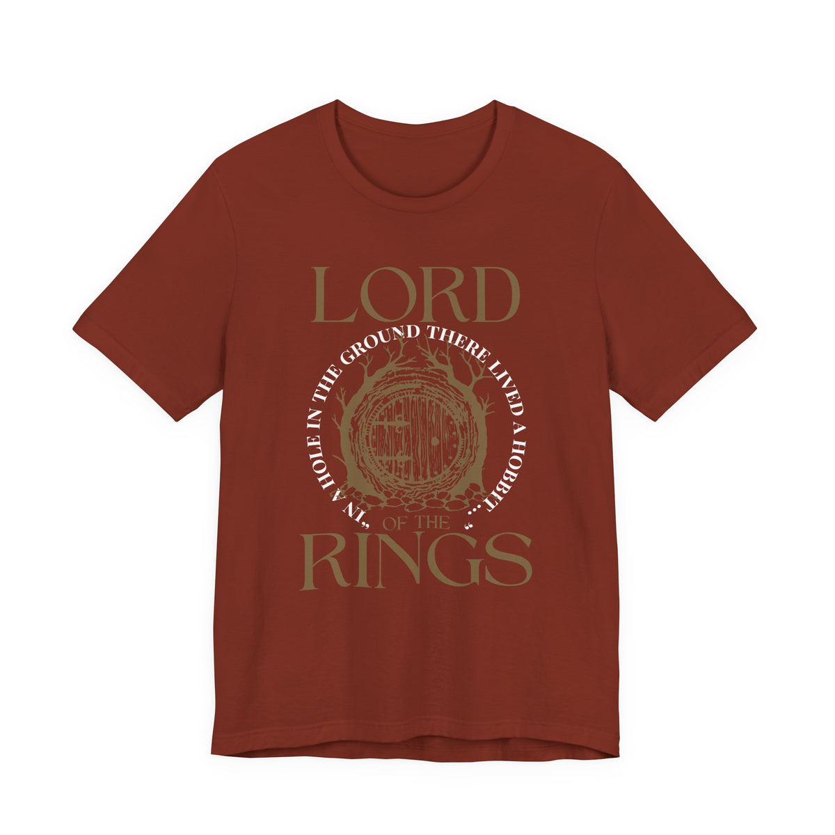 Hobbit Hole Design - Lord of the Rings T-Shirt