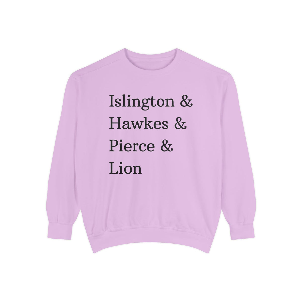 Islington Hawkes Pierce Lion - Emma M Lion Pastel Sweatshirt