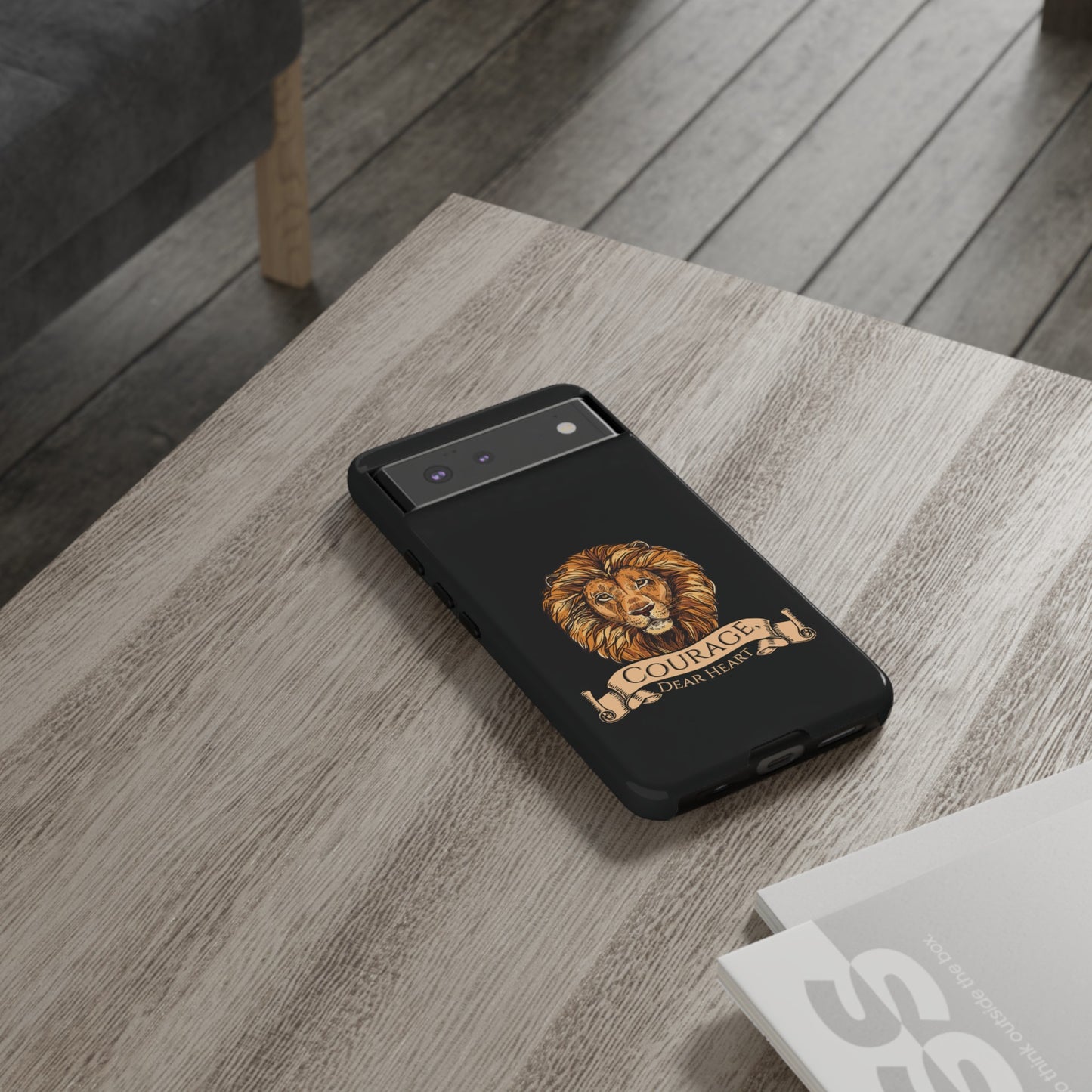 Aslan Courage Dear Heart Phone Case - Book Lovers