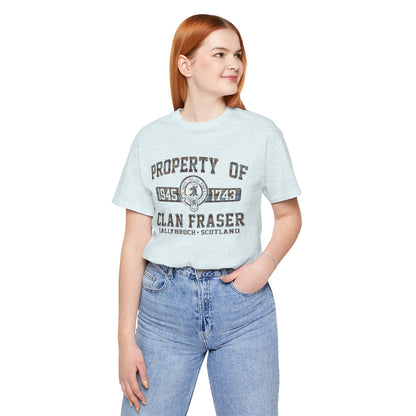 Property of Clan Fraser - Outlander T-shirt