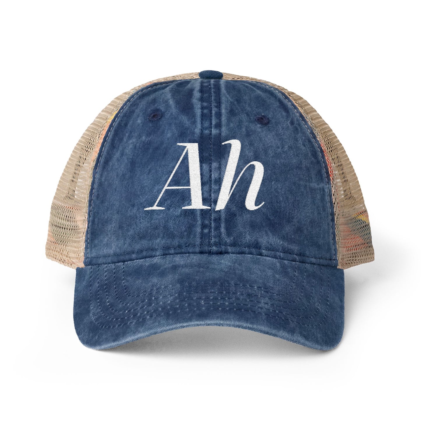 Ah - Emma M Lion Women's Mesh-Back Ponytail Cap