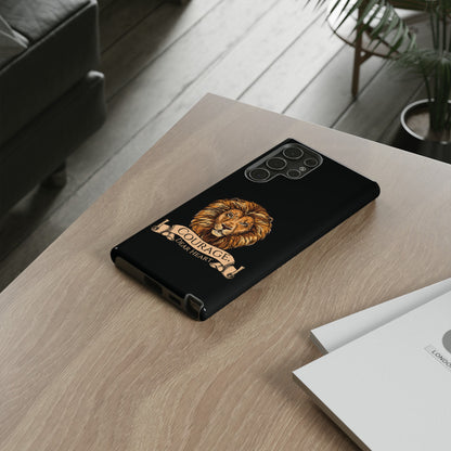 Aslan Courage Dear Heart Phone Case - Book Lovers