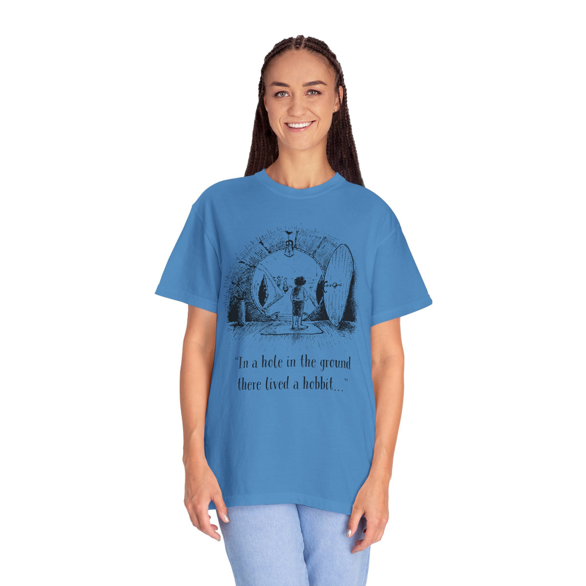 In a Hole in the Ground There Lived a Hobbit - The Lord of The Rings T-shirt