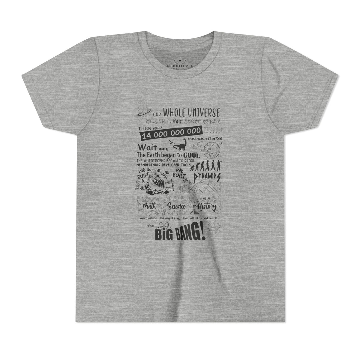Big Bang Theory Theme Song Kid's T-Shirt