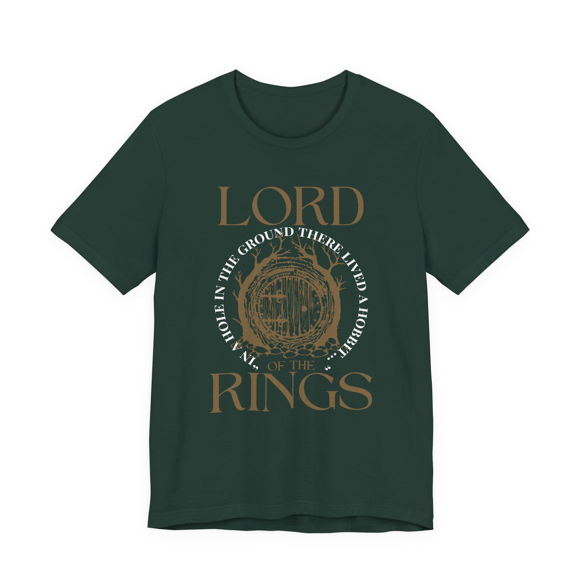 Hobbit Hole Design - Lord of the Rings T-Shirt