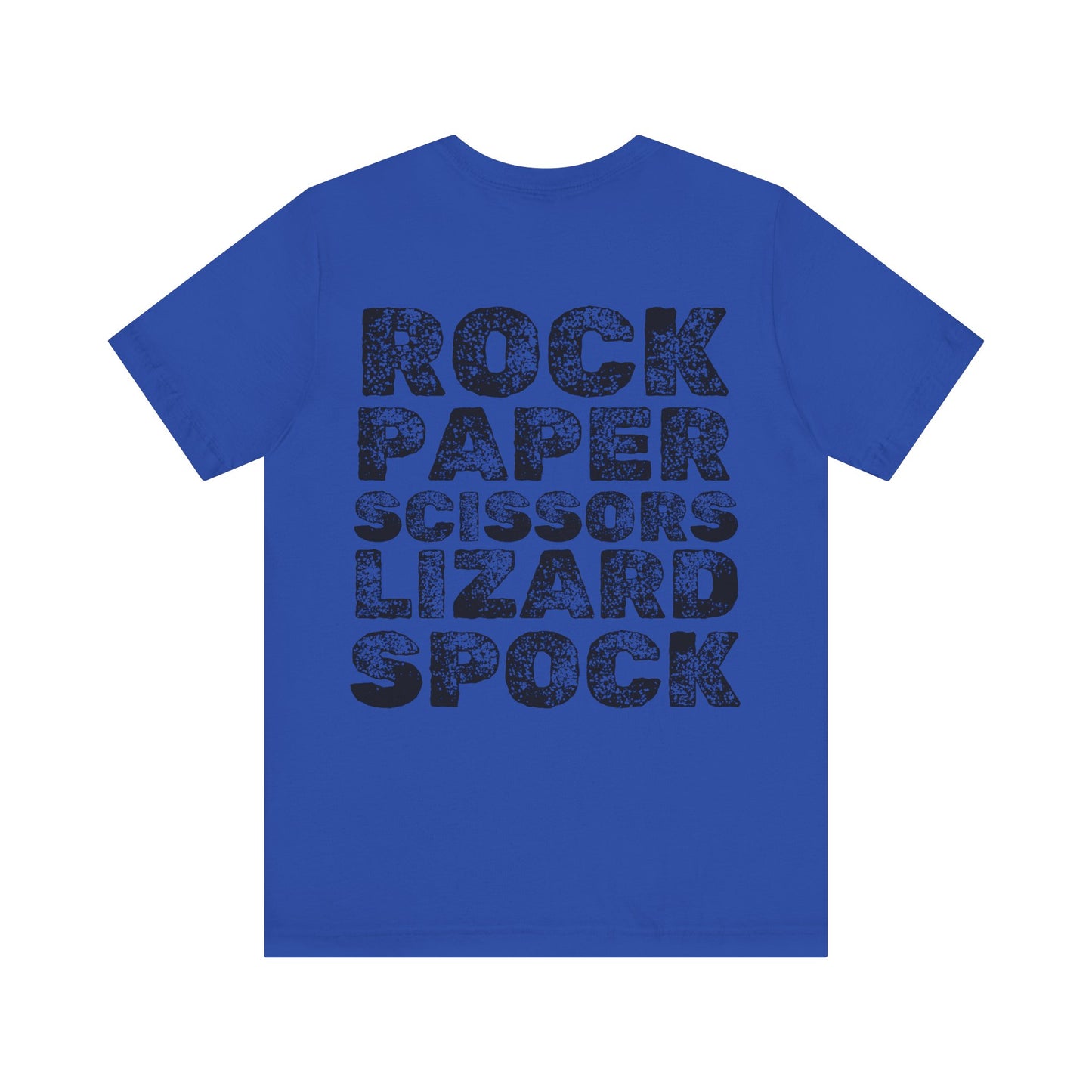 Rock Paper Scissors Lizard Spock T-shirt - Big Bang Theory