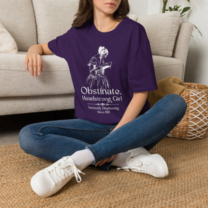 Obstinate Headstrong Girl - Jane Austen Quote Tee