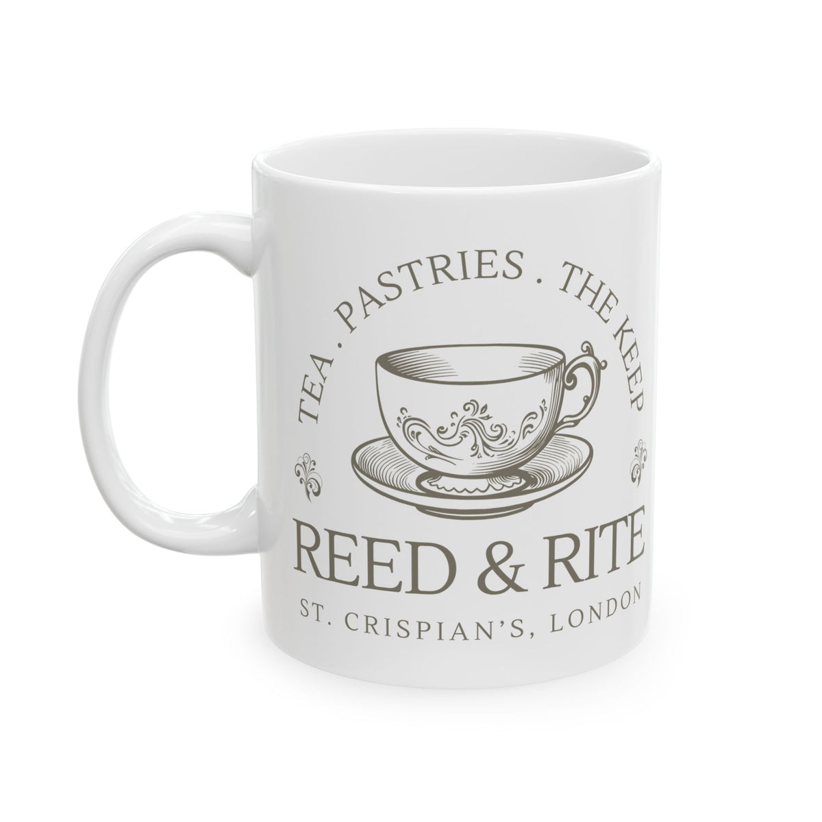Reed & Rite St. Crispian's - Emma M Lion Coffee Mug