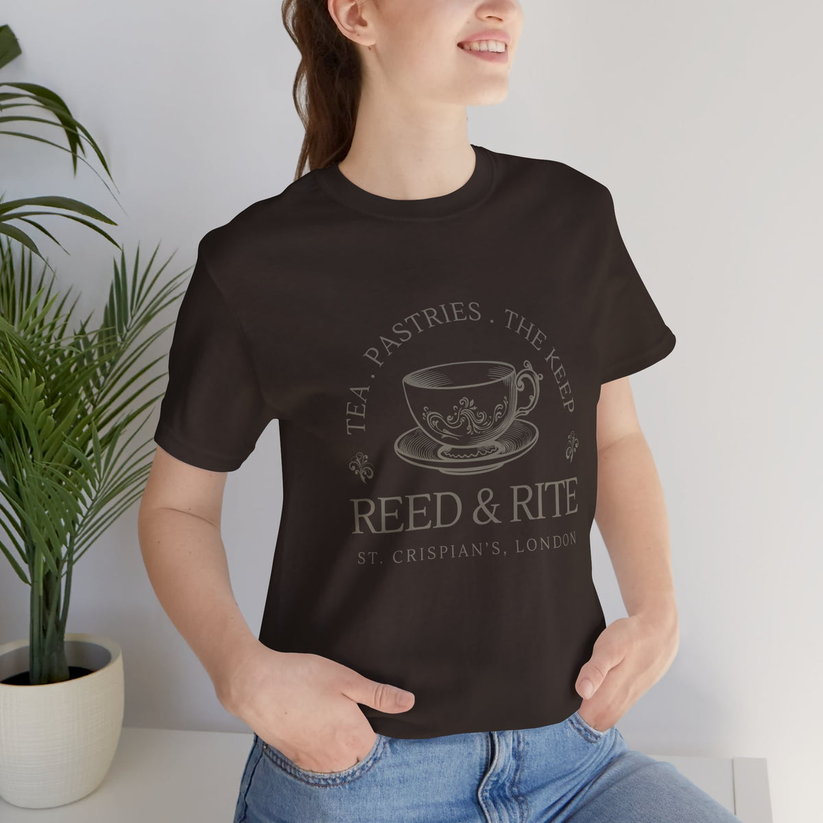 Reed & Rite Tea Shop - Emma M Lion T-Shirt