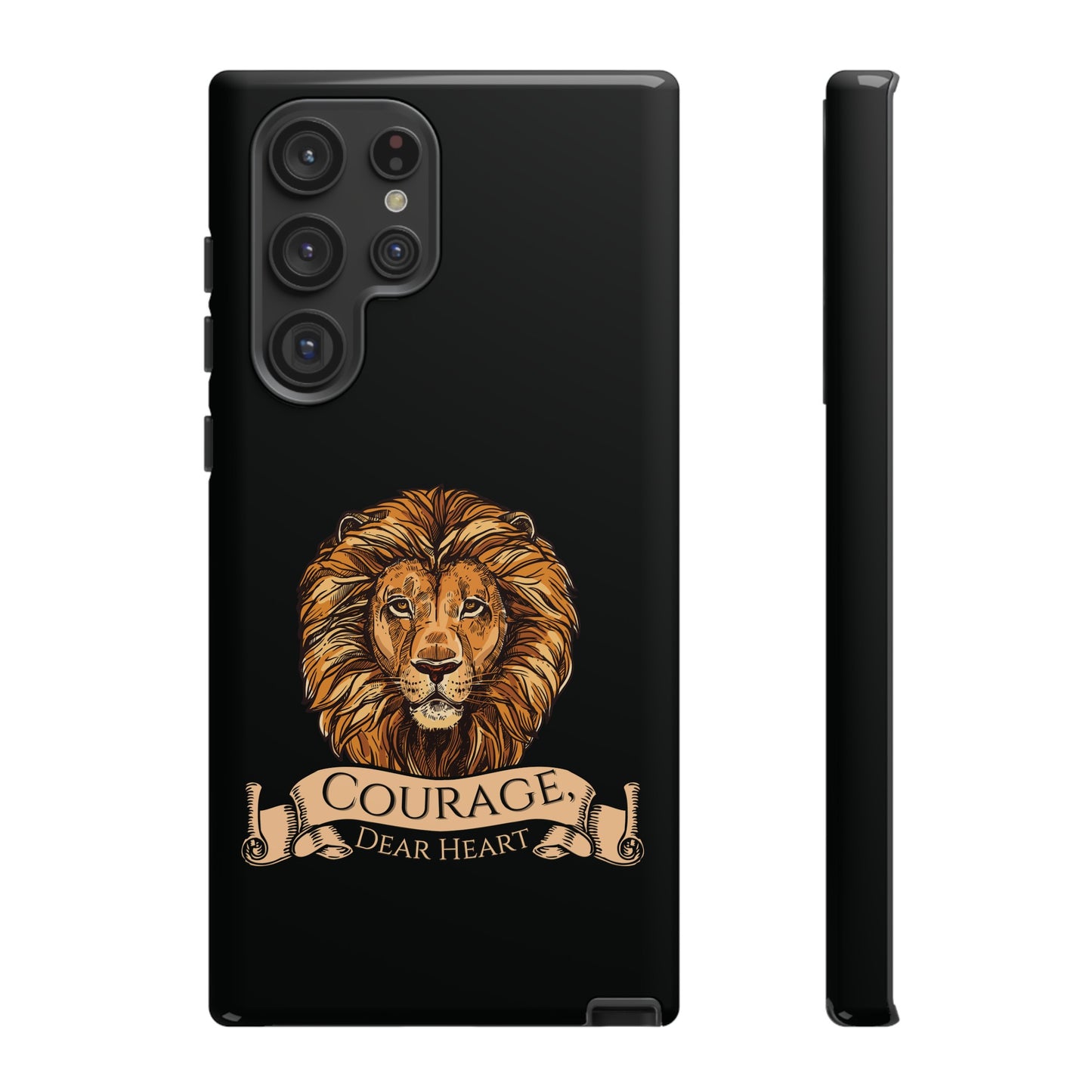 Aslan Courage Dear Heart Phone Case - Book Lovers