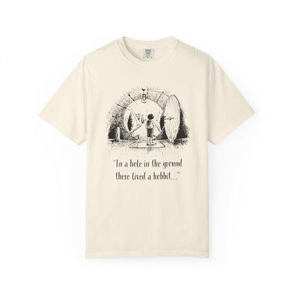 In a Hole in the Ground There Lived a Hobbit T-shirt - The Lord of The Rings