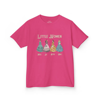 All Dressed Up - Little Women Kids' T-Shirt