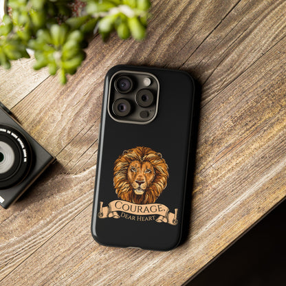 Aslan Courage Dear Heart Phone Case - Book Lovers