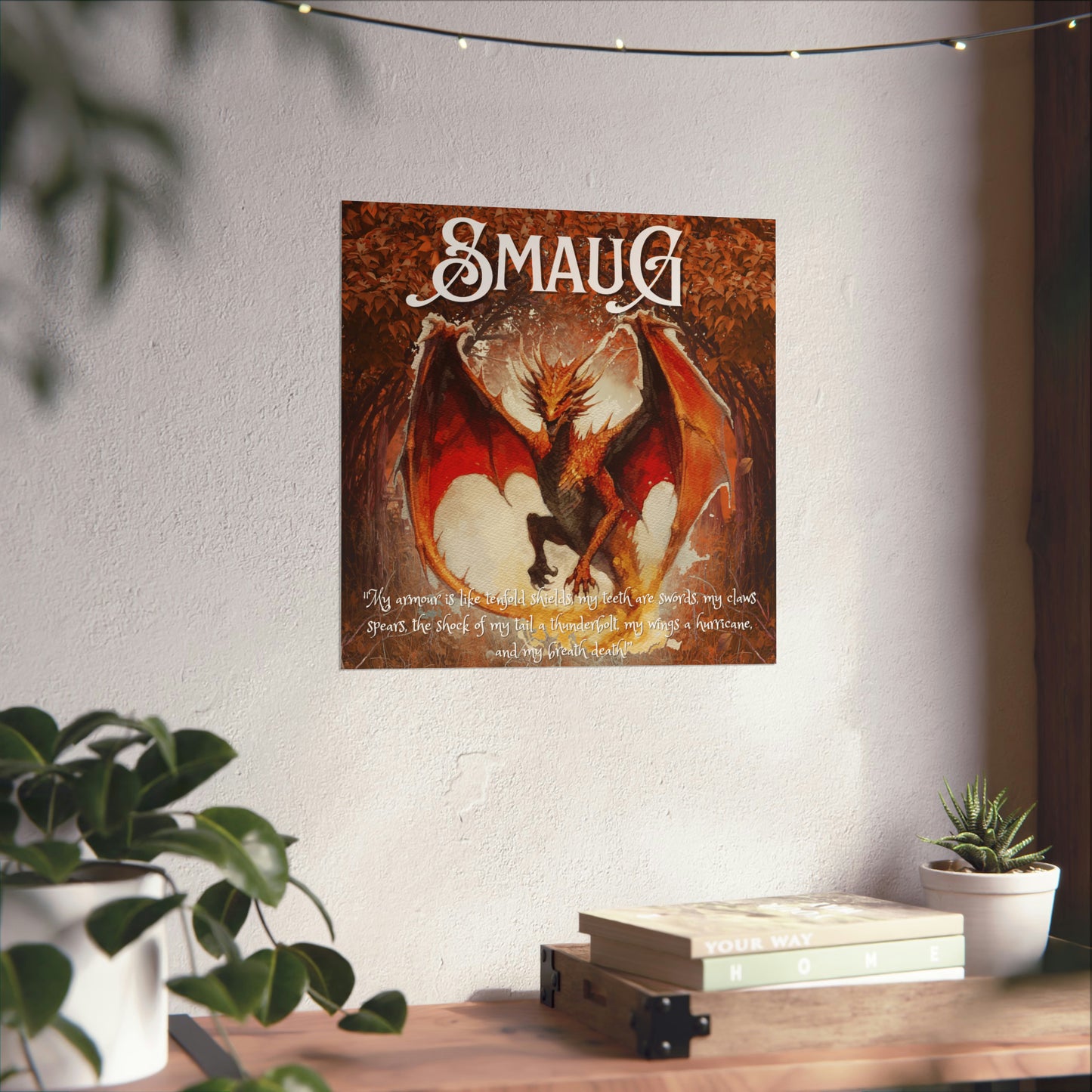 dragon art print