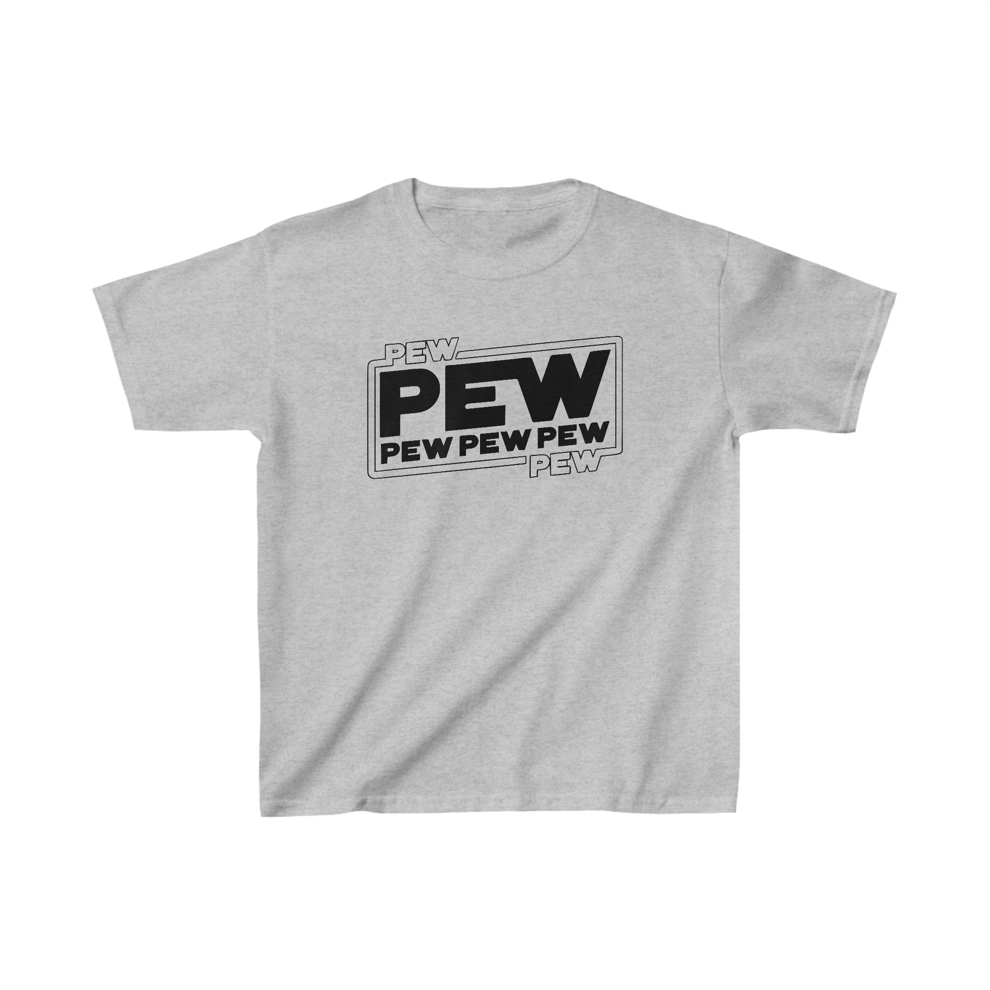 pew pew star wars kids tshirt