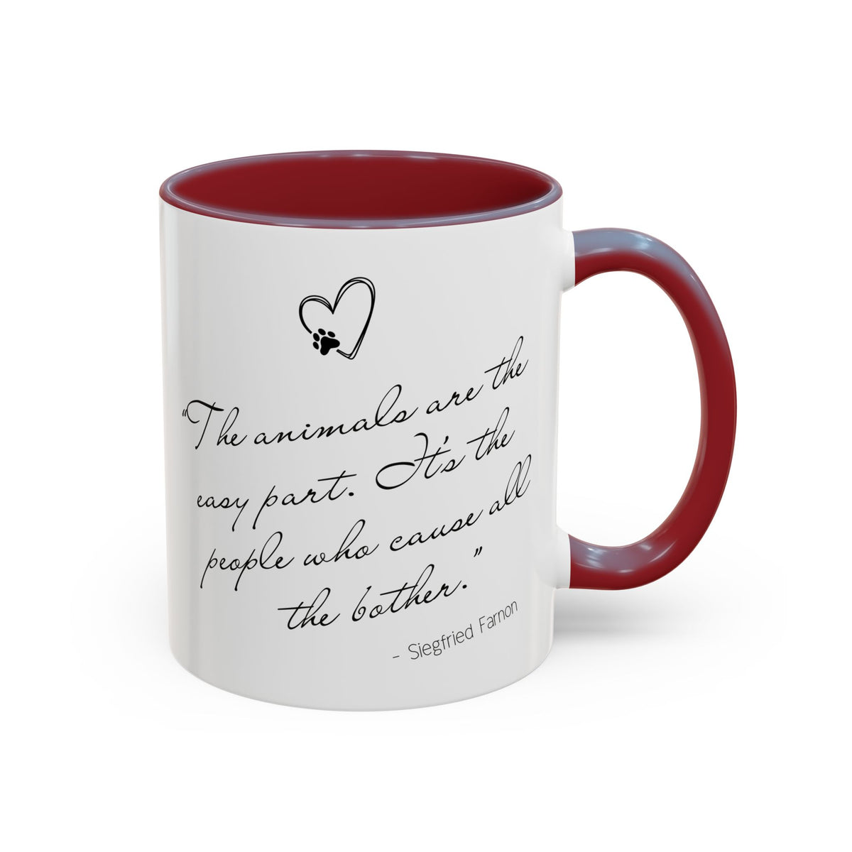 Animals Are The Easy Part - All Creatures Great and Small Coffee Mug