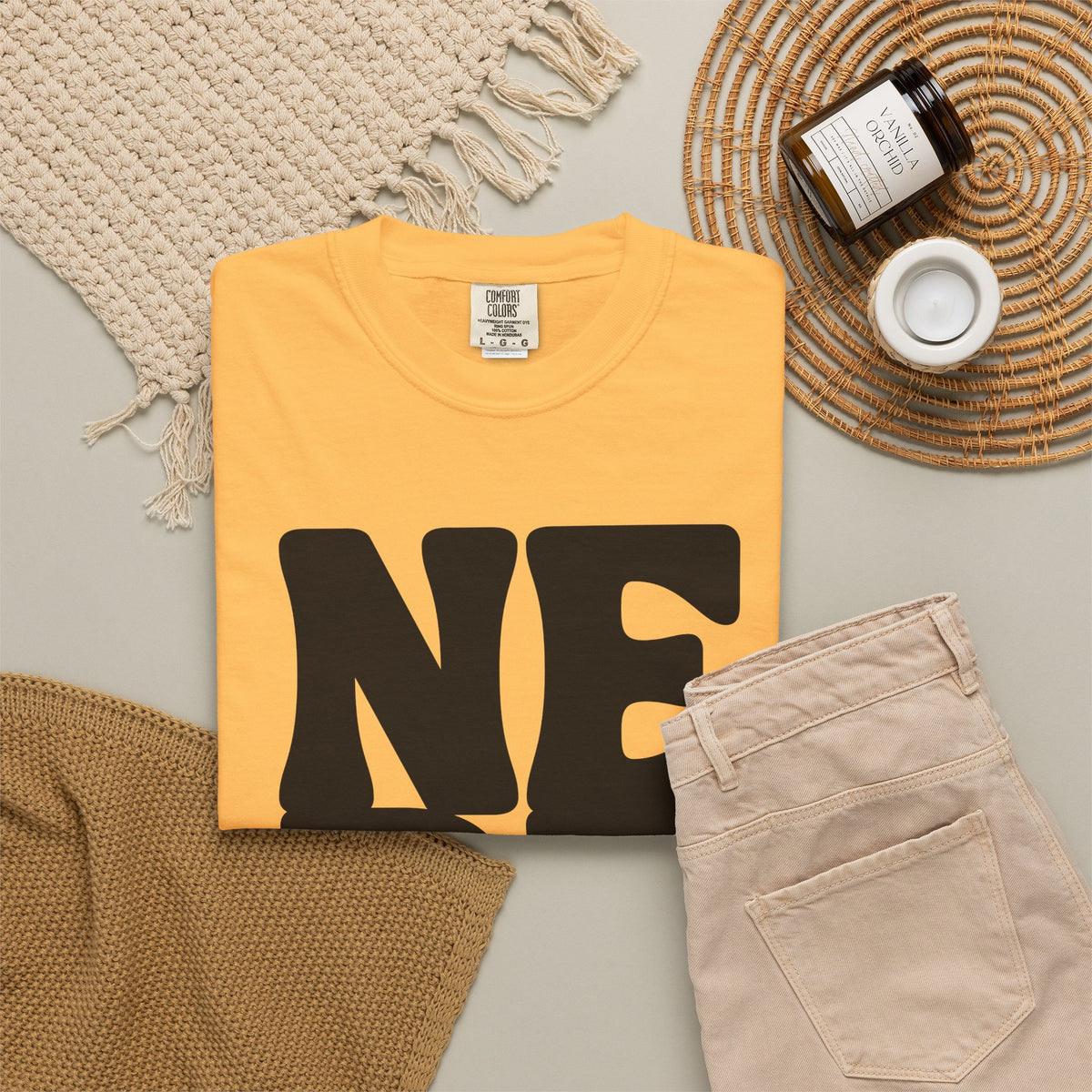 Block Letters Oversized Unisex - Nerd T-shirt