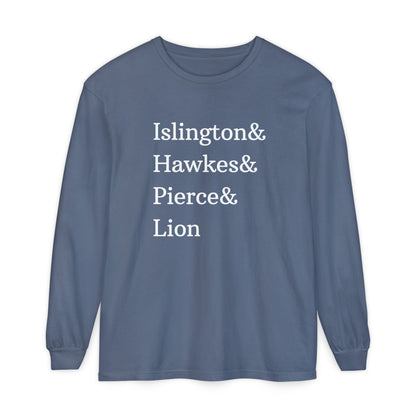 Emma M Lion Character Names - Long Sleeve T-Shirt
