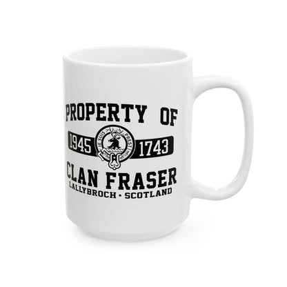 Property of Clan Fraser - Outlander Coffee Mug